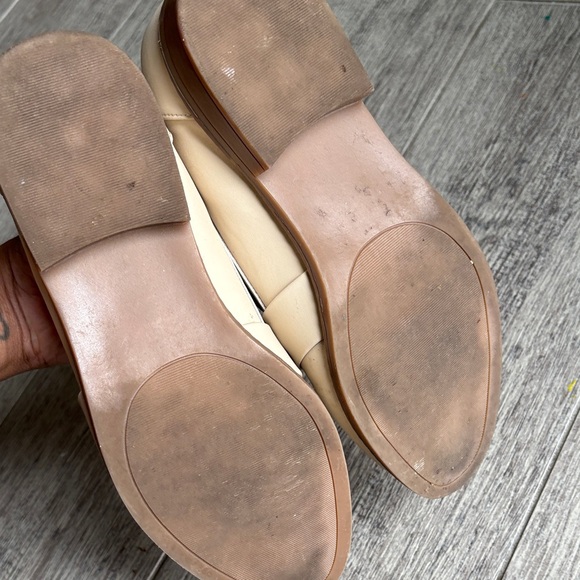 Jones New York Cream Leather Bit Loafers - Picture 10 of 10